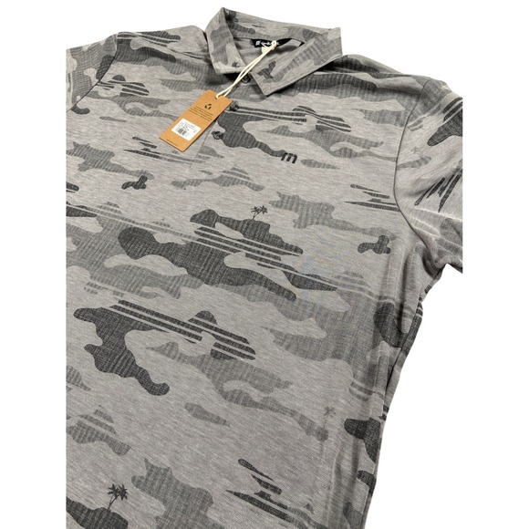Travis Mathew Other - Travis Mathew Polo Shirt Mens 3XL Gray Camo Performance Golf Casual Comfort‎
